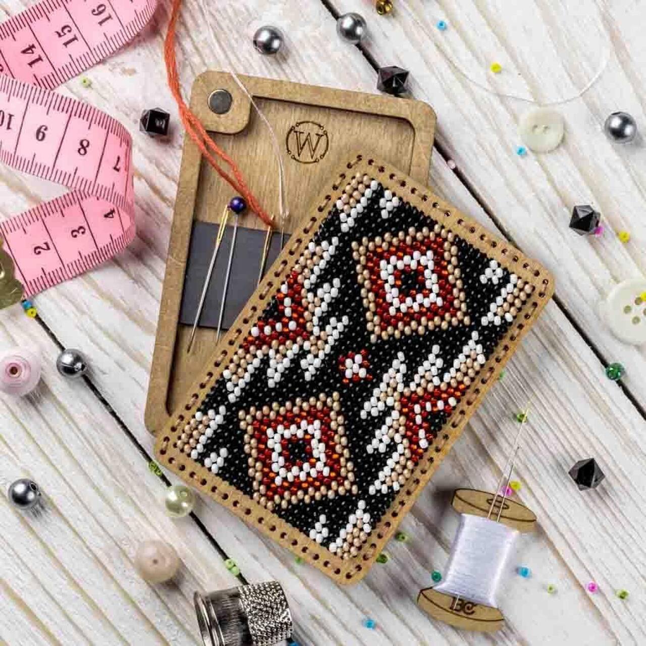 Wonderland Crafts™ Embroidery Kit for Creating a Pin Cushion